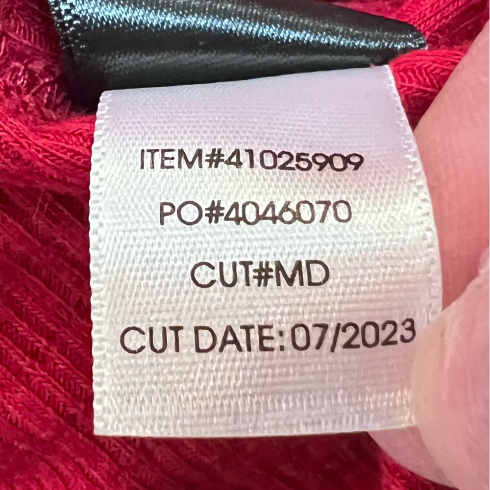 Torrid Texture Jersey Lace Yoke Surplice Long Sleeve Babydoll Top. Size 3. NWT. - Picture 13 of 13